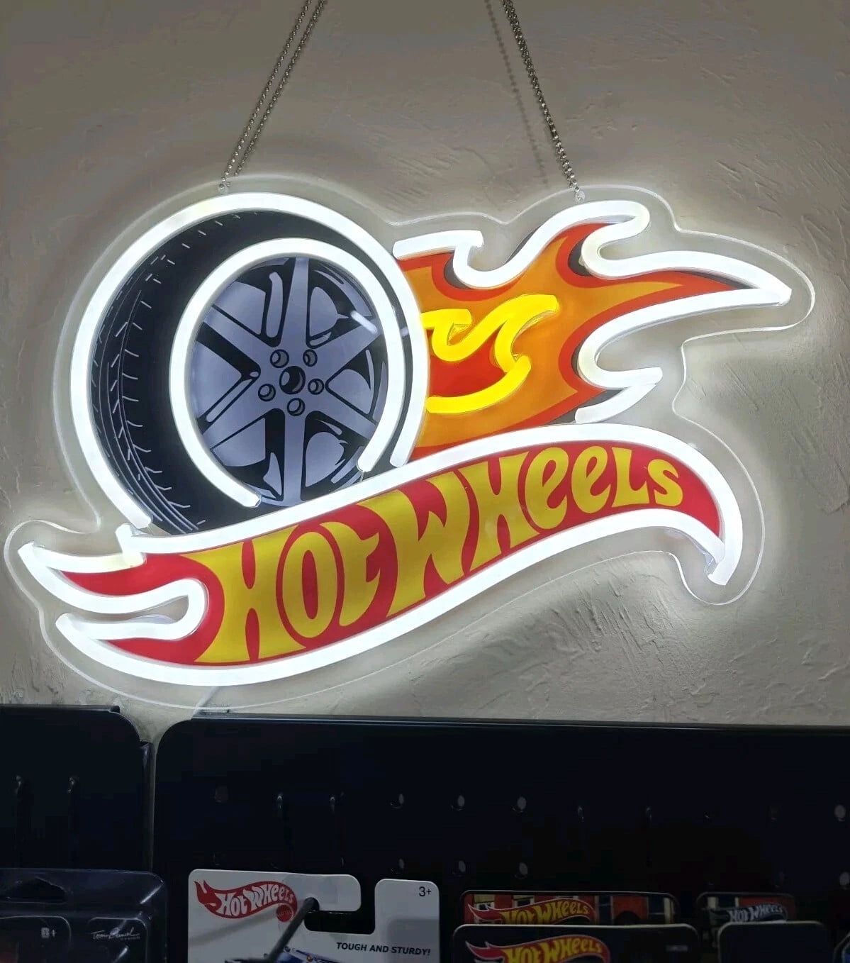 Hot Wheels Sign