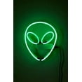 thumbnail image 1 of Queen Sense 17" Alien Neon Sign Acrylic Man Cave Decor Artwork Pub Bar Wall Handmade Neon Light WAC200, 1 of 4
