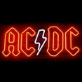 thumbnail image 1 of Queen Sense 17"x14" ACDC AC DC Neon Sign Man Cave Handmade Neon Light 117ACDC, 1 of 4