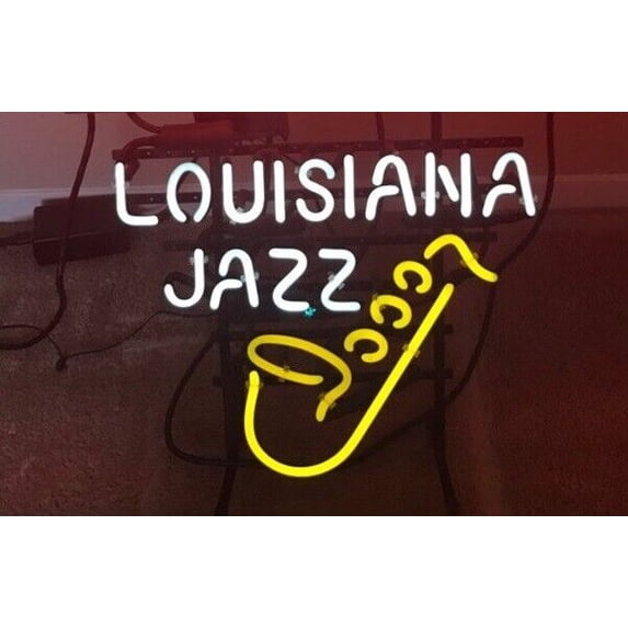 Queen Sense 17"x14" Custom Louisiana Jazz Music Neon Sign With Dimmer Man Cave Beer Pub Bar Handmade Wall Artwork Decor Gift Neon Light WMFD396