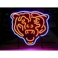 thumbnail image 1 of Queen Sense 17"x14" For Chicagos Sports League Bears Neon Sign Man Cave Beer Pub Bar Artwork Handmade Wall Decor Gift Neon Light 117CBTL, 1 of 4
