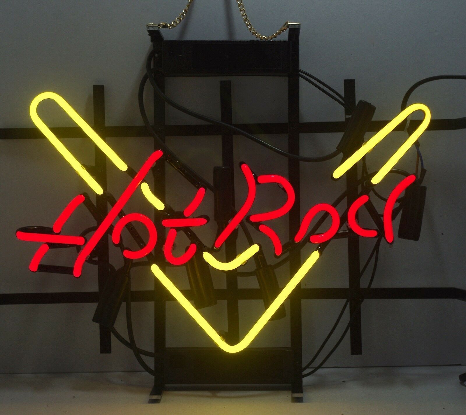 Queen Sense 17"x14" Hot Rods Garage Open Neon Sign Man Cave Beer Pub ...