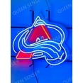thumbnail image 1 of Queen Sense 17"x17" For Colorados Sports Team Avalanche Neon Sign HD Vivid Printing Handmade Artwork Neon Light 120CALVVD, 1 of 2
