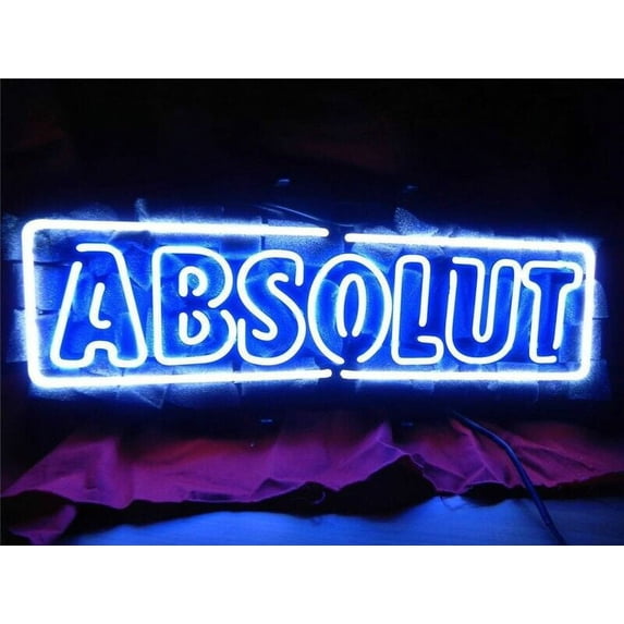 Queen Sense 17"x8" Absolut Vodkas Neon Sign Man Cave Pub Bar Wall Decor Artwork Handmade Neon Light 117AVS
