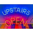 thumbnail image 1 of Queen Sense 20" Upstairs Open Neon Sign Acrylic Man Cave Handmade Neon Light 120USOSA, 1 of 1