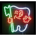thumbnail image 1 of Queen Sense 20"x16" Clinic Dentist Teeth Open Neon Sign Man Cave Handmade Neon Light 120CIDT, 1 of 1