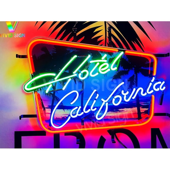 Queen Sense 20"x16" Custom Hotel Neon Sign HD Vivid Printing Handmade Artwork Neon Light 120HCBGVVD