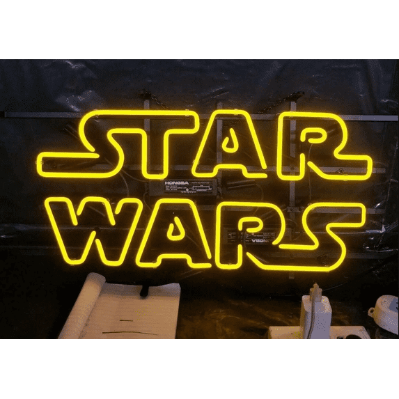 Queen Sense 20"x16" Star War Neon Sign Man Cave Pub Bar Artwork Handmade Wall Decor Neon Light 120SWLY