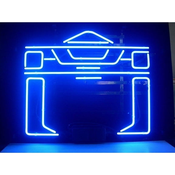 Queen Sense 20"x16" Tron Temple Game Room Neon Sign Man Cave Handmade Neon Light 120TTGRB