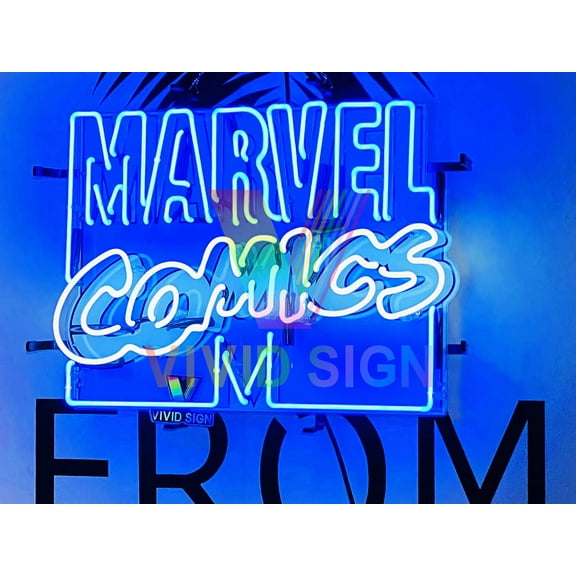 Queen Sense 20"x16" for Marvels Comics' Logo Neon Sign HD Vivid Printing Handmade Artwork Neon Light 120MCLV3VVD