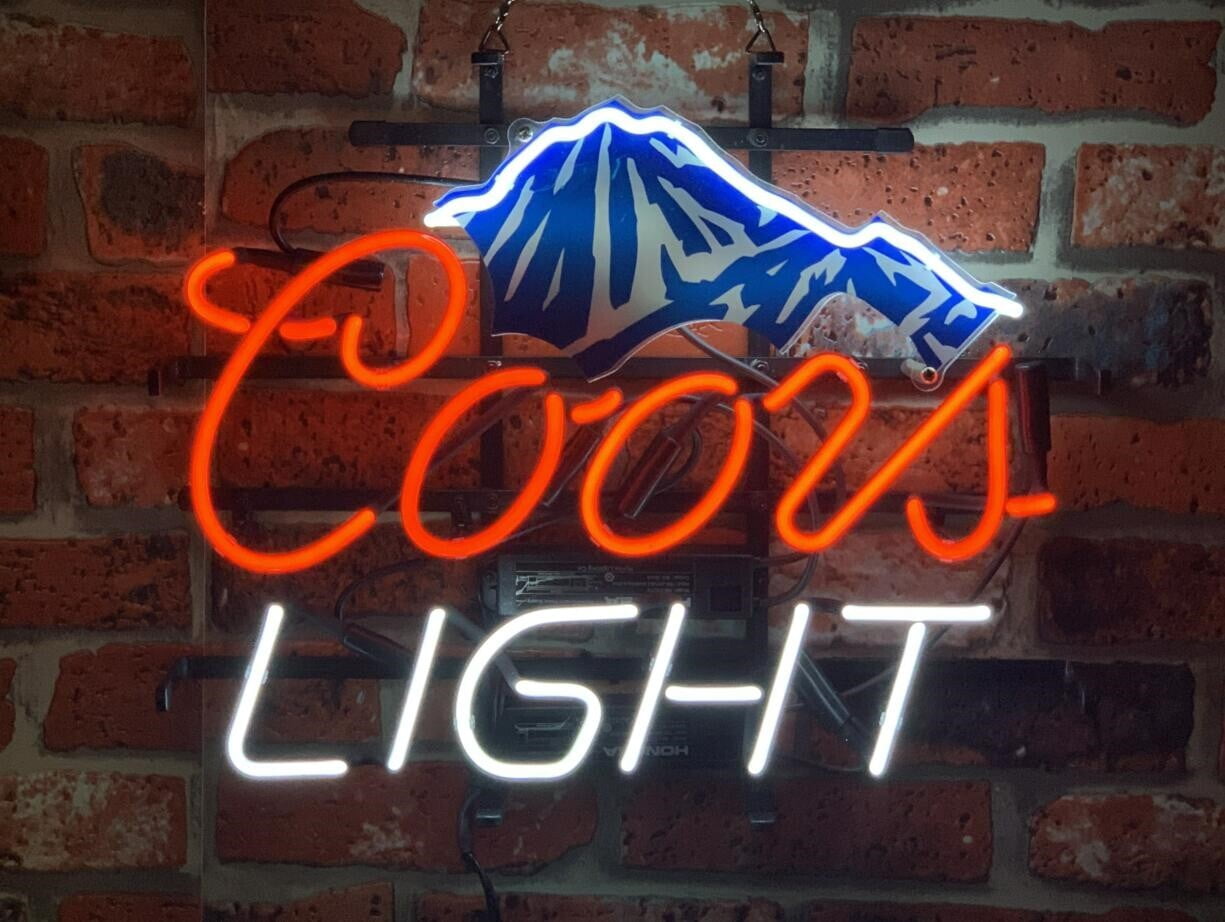 Coors LIGHT ネオンライト インテリア照明 ガレージ 店舗装飾 Coors