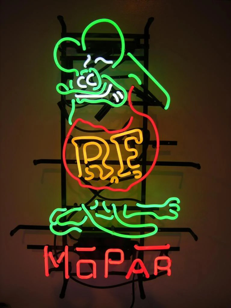 Queen Sense 24"x20" Custom Rat Finks Hot Rod Garage Neon Sign Man Cave ...