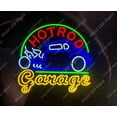 thumbnail image 1 of Queen Sense 24"x20" Hot Rods Garage Car LED Sign Light Neon Signs With Dimmer Party Home Wall Decor Lights W124HRGCS-XLED, 1 of 4