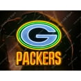 thumbnail image 1 of Queen Sense 24"x24" For Green Bays Sports League Packers LED Sign Light Neon Signs With Dimmer Party Home Wall Decor Lights W124GBPLV3VVD-XLED, 1 of 4