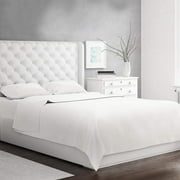 Queen Sheet Set - 4 Piece Set - 600TC Cotton - Extra Soft - Deep Pockets - Easy Fit - Breathable & Cooling - Comfy Sheet   White Bedsheet - Queen Mattress sheet Set