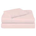 thumbnail image 1 of Queen Sheets Set-3 PC Iconic Collection Bedding-Hotel Luxury，Extra Soft，Cooling Bed Sheets-Wrinkle，Fade，Stain Resistant（Queen，Blush Pink), 1 of 2