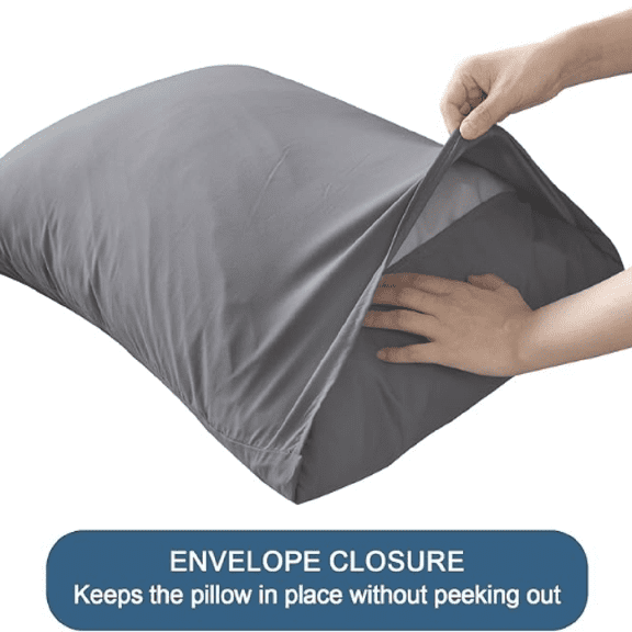 Queen Sheets, Super Soft RV Short Queen Sheets for RV Camper, 4 Piece Bed Sheets Set Deep Pockets, Extra Soft and Breathable Bedding Sheets, Grey