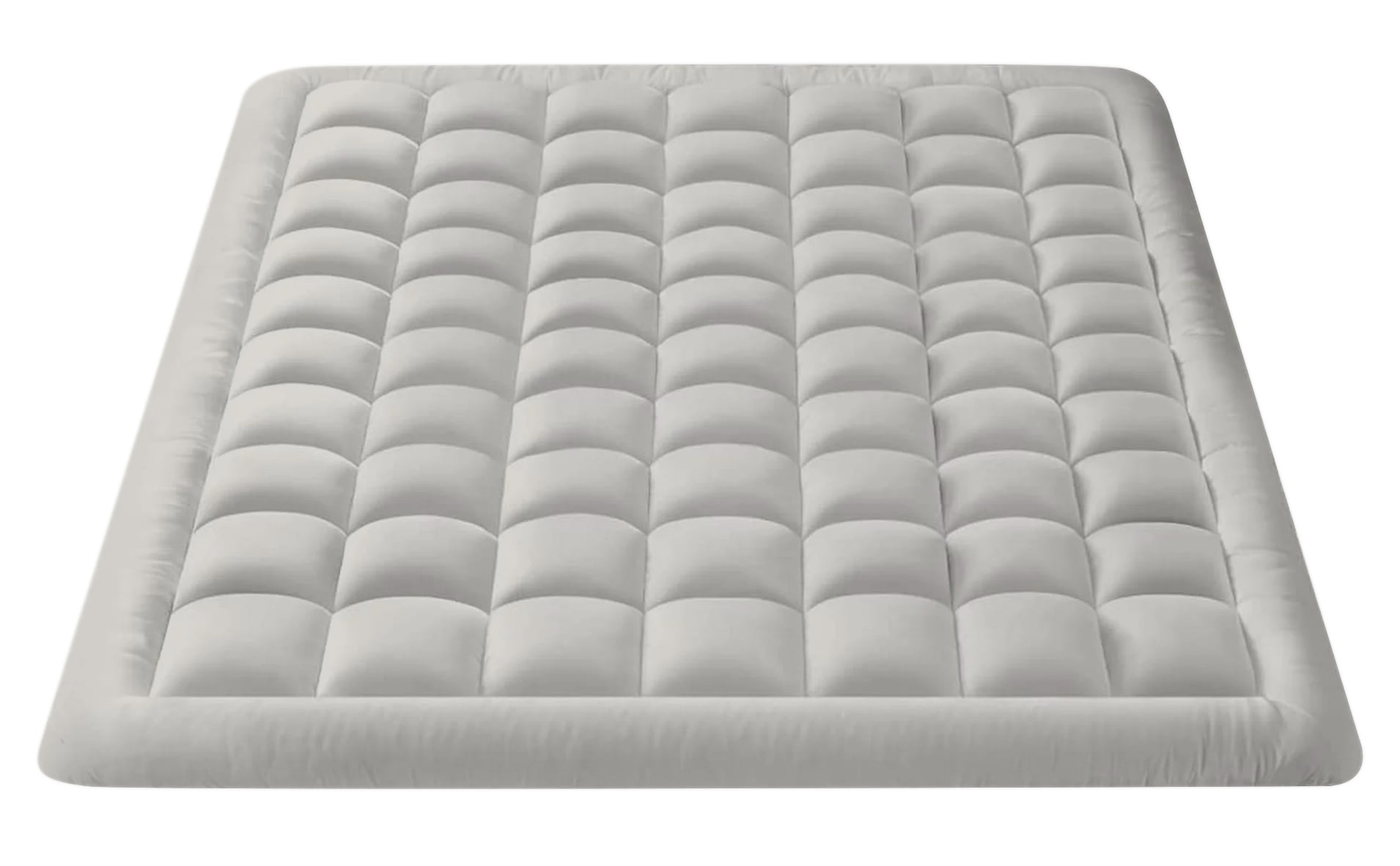 Pocket Topper Queen Size- 1 Piece 800 GSM Down Alternative 3 Inch Thick Upto 15
