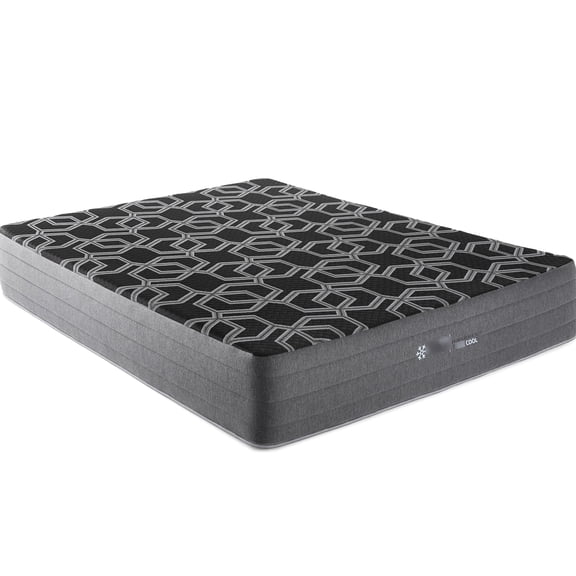 Queen Size 10" Foam Bed - Ice Cover for Cooler Sleep - Durable HD Foam Core Support