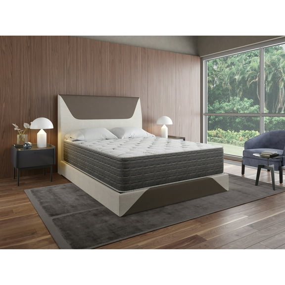 Queen Size 13.5" Mattress With Quad Coil System - Enhancing Sleeping Quality And Support Two Sided Long-lasting Foam Core Strong Spring Base