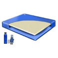 Queen Size 60x84 Semi Waveless Waterbed Mattress w/ a 4oz Bottle of