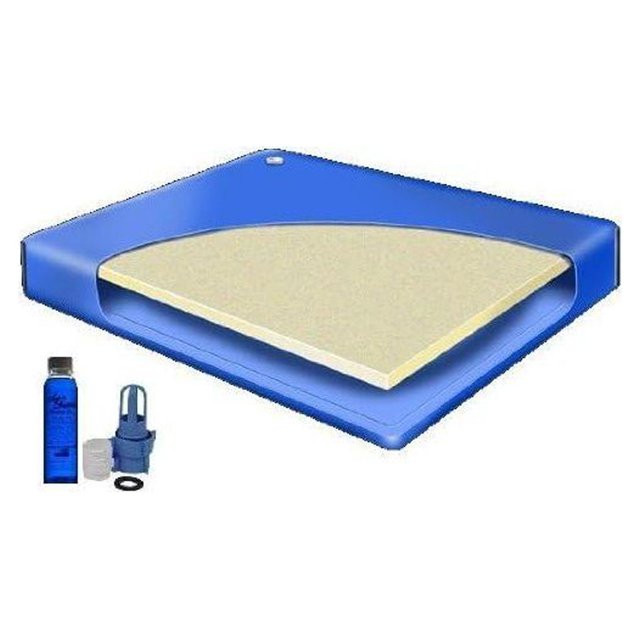 Queen Size 60x84 Semi Waveless Waterbed Mattress w/ a 4oz Bottle of