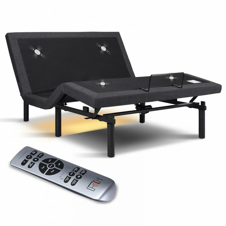 Queen size adjustable bed sale with dual controls