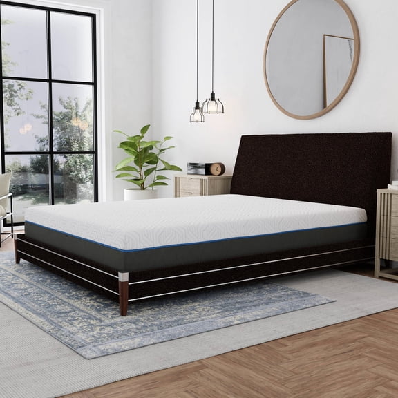 Queen Size - Air Grid Flexibility - Adjustable Bed Setup / Sleep Cooler with Gel Infused Memory Foam