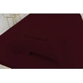 thumbnail image 1 of Queen Size Bamboo Derived Rayon Bed Sheet Set - Softer than Cotton Sheets Queen Size - Wrinkle Free - 16" Deep Pockets - 4 Piece - 1 Fitted Sheet, 1 Flat, 2 Pillowcases Queen Eggplant, 1 of 5