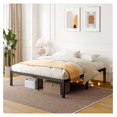 Healthy Design Frame Queen Size Bed Frame 18 Inches Platform Bed Frame 1000lbs Heavy Duty ...