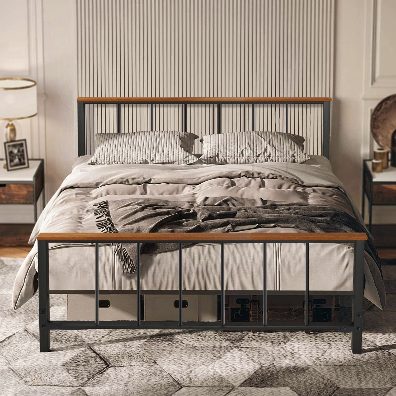 Antique wooden sale headboards and footboards