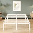 Queen Size Bed Frame with 14 Inch Storage, Heavy Duty Steel Platform No ...