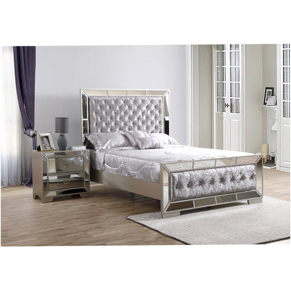 Queen Size Bed Frame with Wood Slat Support, Low Profile Metal Platform Bed, No Box Spring Needed, Easy Assembly Modern Bedroom Furniture