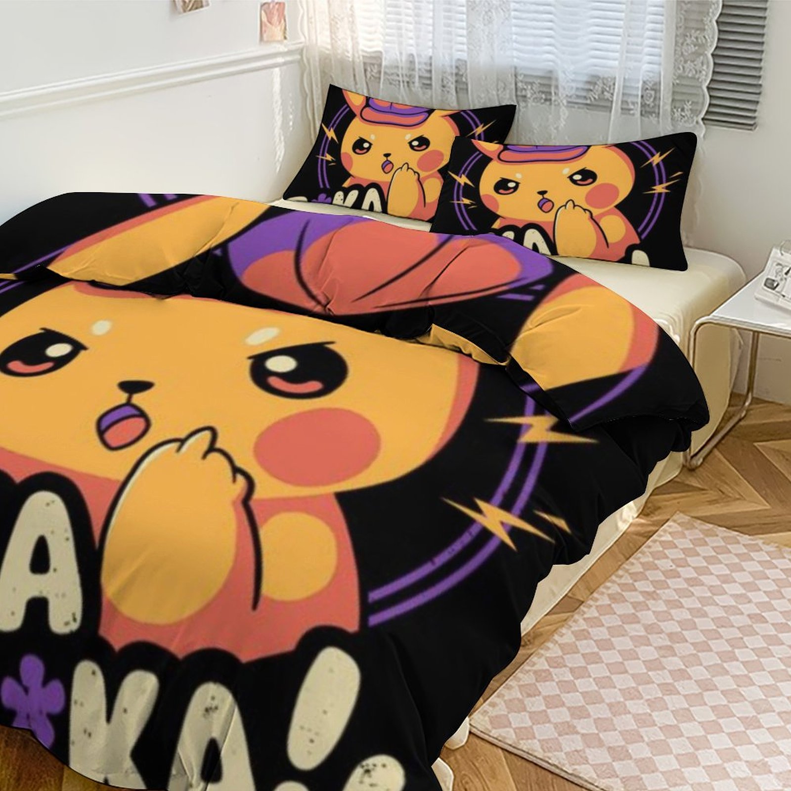 Best HD Pictures about  Queen Size Pokemon Bedding  with No AI Images