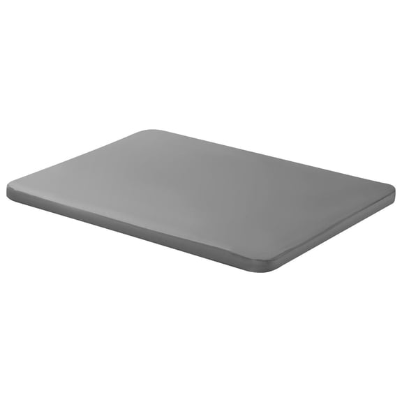 Queen Size Bunkie Board 1.5 Inch Mattress Support Slats with 200D Oxford Cloth Easy Assembly 4 Piece Gray
