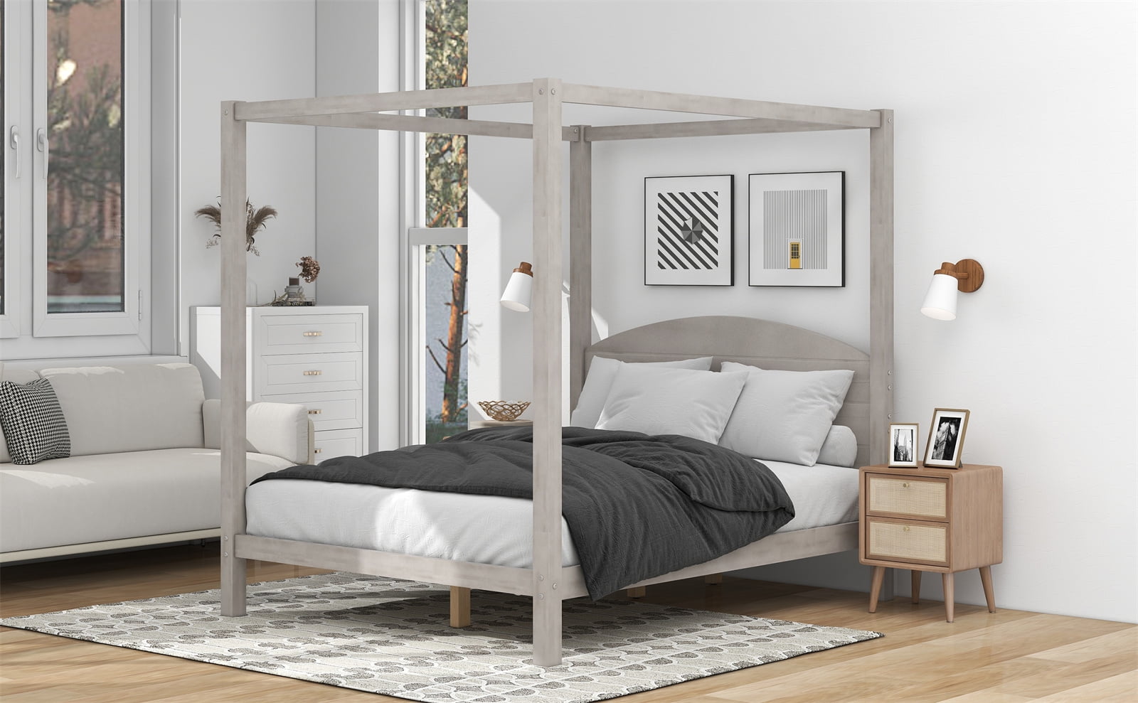 Bed cheap post legs