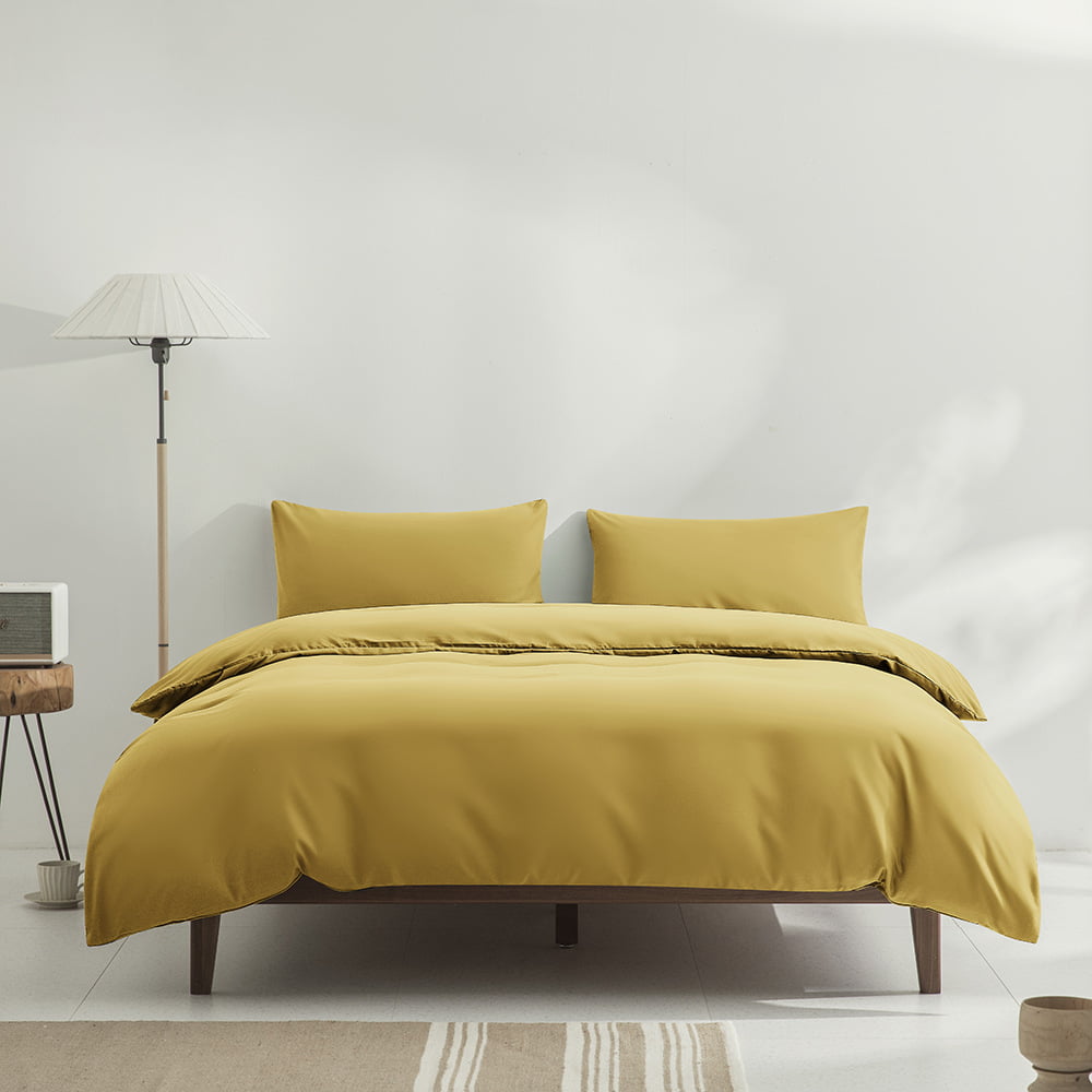 Queen Size Comforter Set 90g Soft Lightweight Bedding Set 3 Pieces