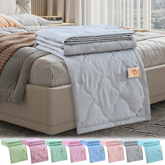 Queen Size Cool Quilt for Summer,Breathable Thin Blanket,Lightweight Skin-Friendly Quilts,Soft and Comfortable Bed Quilt,Machine Washable Double-Sided Sleep Blanket for Couch Bed Sofa Office