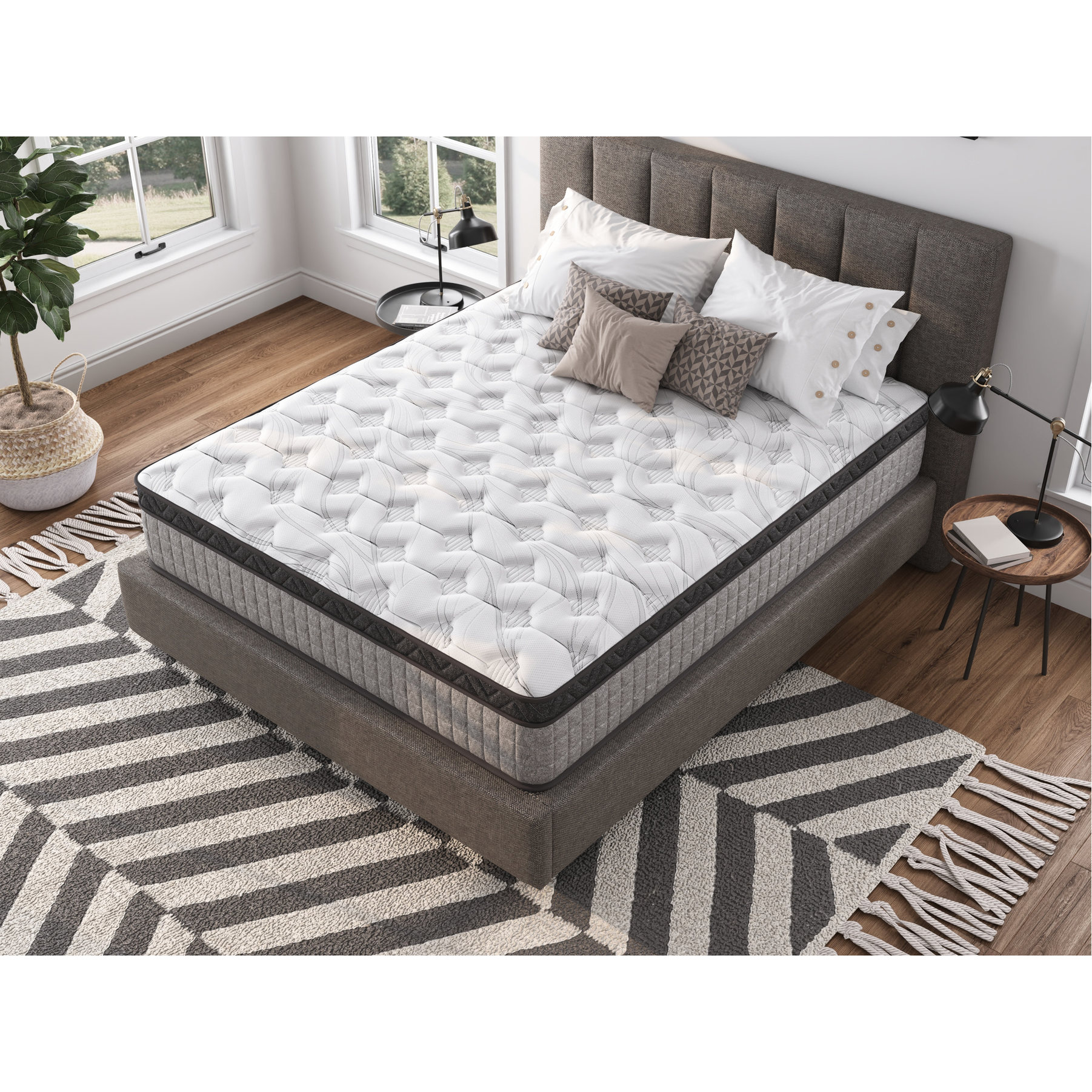 Queen Size - Cooling Gel and Motion Isolation - For a Comfortable Sleep ...