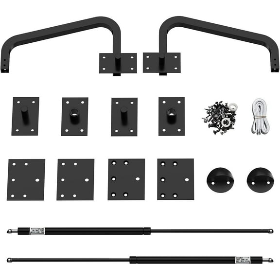 Queen Size Deluxe Murphy Bed Kit - Twin Vertical DIY Folding Cabinet Wall Bed for Guestroom Easy to Build Hidden Folding