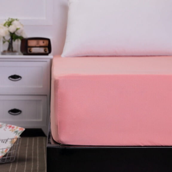Queen Size Fitted Sheet Waterproof Bed Mattress Cover 18in Deep Pocket Elastic