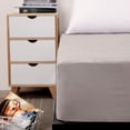 thumbnail image 1 of Queen Size Fitted Sheet Waterproof Bed Mattress Cover 18in Deep Pocket Elastic, 1 of 18