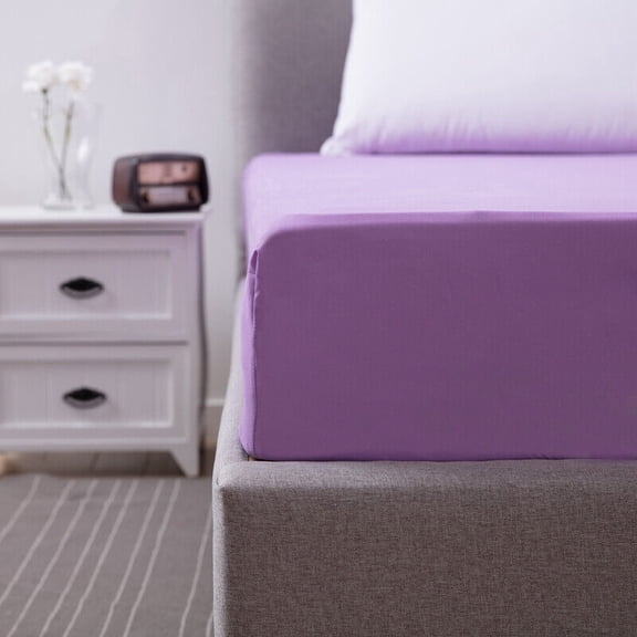 Queen Size Fitted Sheet Waterproof Bed Mattress Cover 18in Deep Pocket Elastic