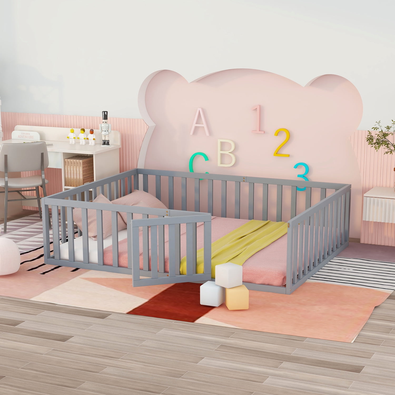 Queen size hotsell montessori bed