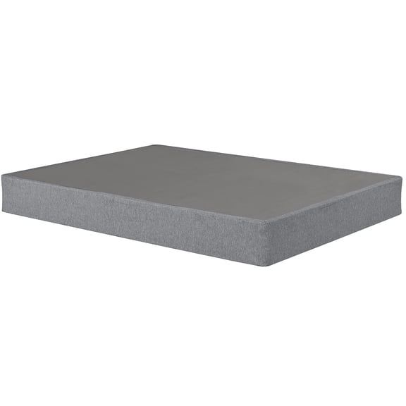 Queen Size Folding Bed Base, 9 Inch Steel Box Spring Alternative with Non-Slip Cover