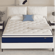 12 inch Queen Size Mattress, Memory Foam Mattress in a Box, Z-hom Hybrid Medium Cooling Mattress with Pocket Innerspring,Z-HOM
