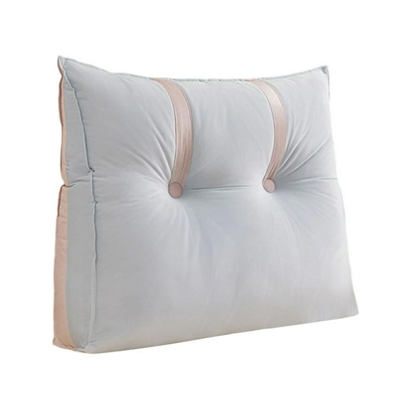 Size Headboard Pillow with Removable Cover Large Backrest Cushion for Bed Reading Daybed Dorm Bunk Beds Soft Bolster Pillow Back Support Wall Pillow Headboard