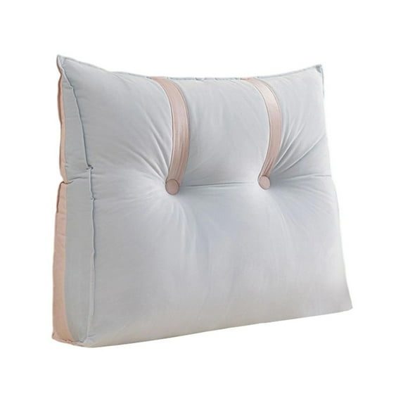 Size Headboard Pillow with Removable Cover Large Backrest Cushion for Bed Reading Daybed Dorm Bunk Beds Soft Bolster Pillow Back Support Wall Pillow Headboard