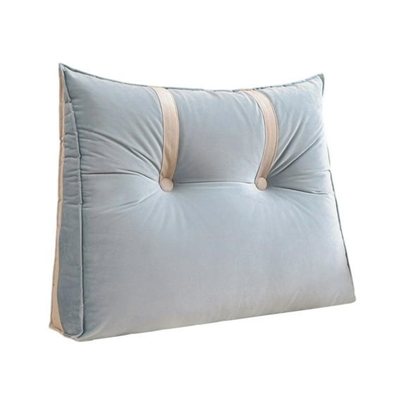 Size Headboard Pillow with Removable Cover Large Backrest Cushion for Bed Reading Daybed Dorm Bunk Beds Soft Bolster Pillow Back Support Wall Pillow Headboard