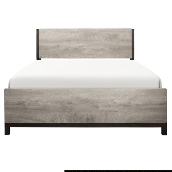 Queen Size - Includes Headboard & Rails - Bedroom - Complete Bed Setup